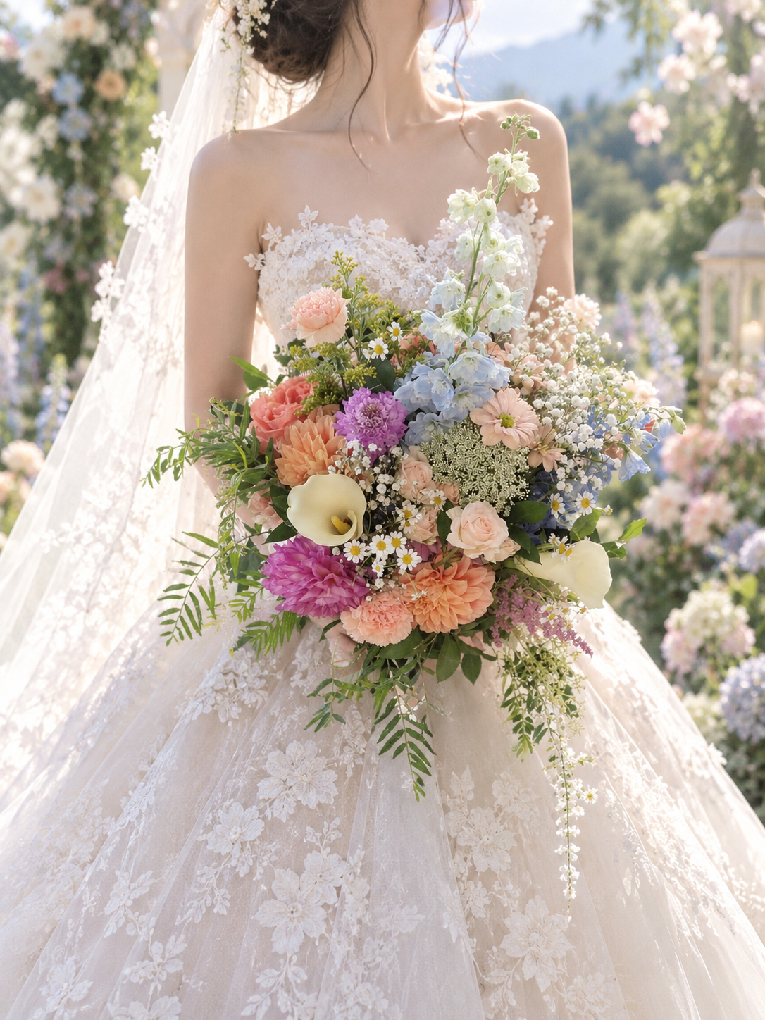 Whimsical Fairytale Bridal Bouquet