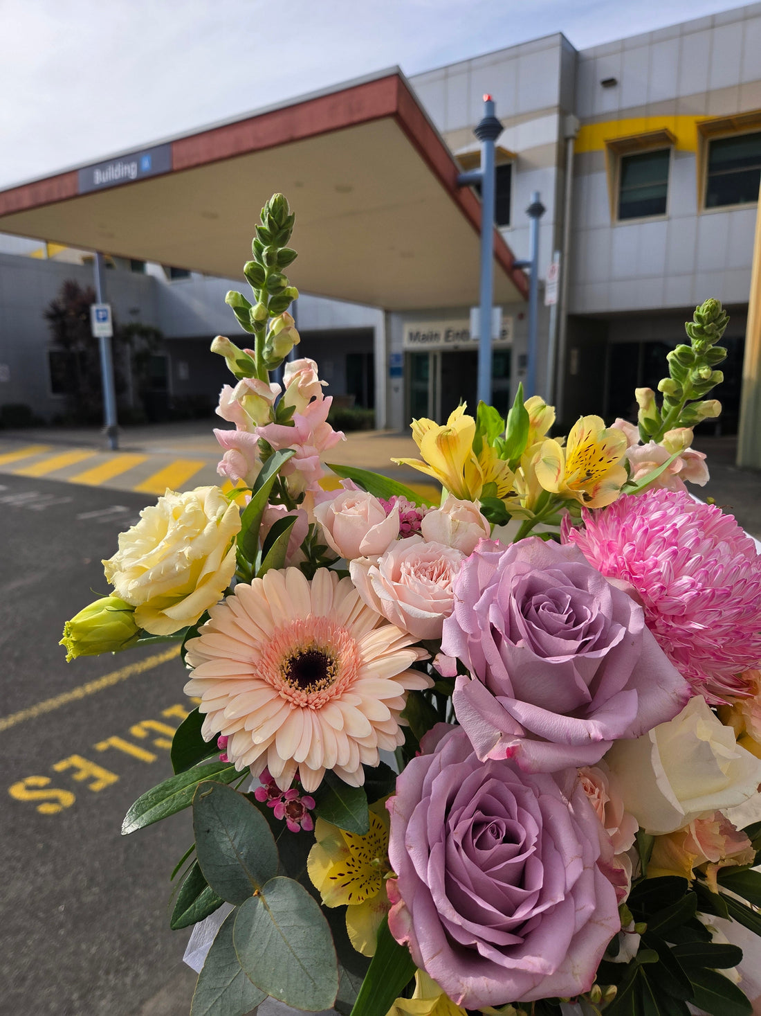 Gentle Care: A Flower Delivery to a Private Hospital in Wantirna