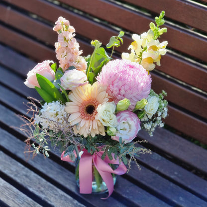 Handcrafted native-inspired floral arrangement for same-day delivery in Park Orchards, designed for bushland homes and local residences by The Flowerland.