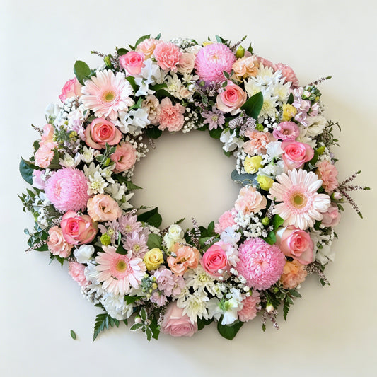 Wreath Pastel and Pretty