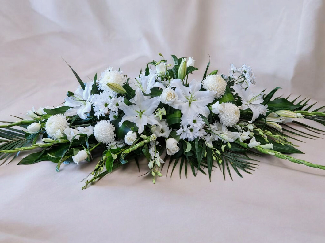 Casket Spray White