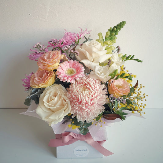 Same-day flower delivery across Melbourne's Eastern suburbs. Handcrafted by local florists near Balwyn, Glen Waverley, and the Knox region.