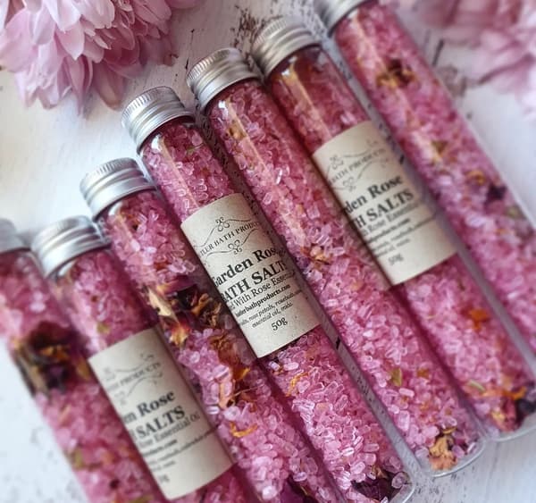 Botanical Bath Salts Test Tube 50g