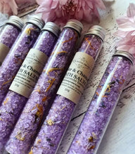 Load image into Gallery viewer, Botanical Bath Salts Test Tube 50g
