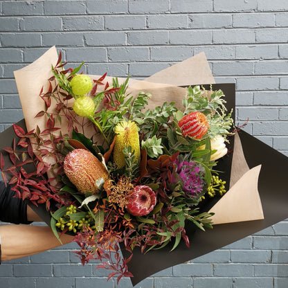 Premium Australian native bouquet for same-day delivery to heritage residences and luxury homes in Canterbury, handcrafted by local florist.