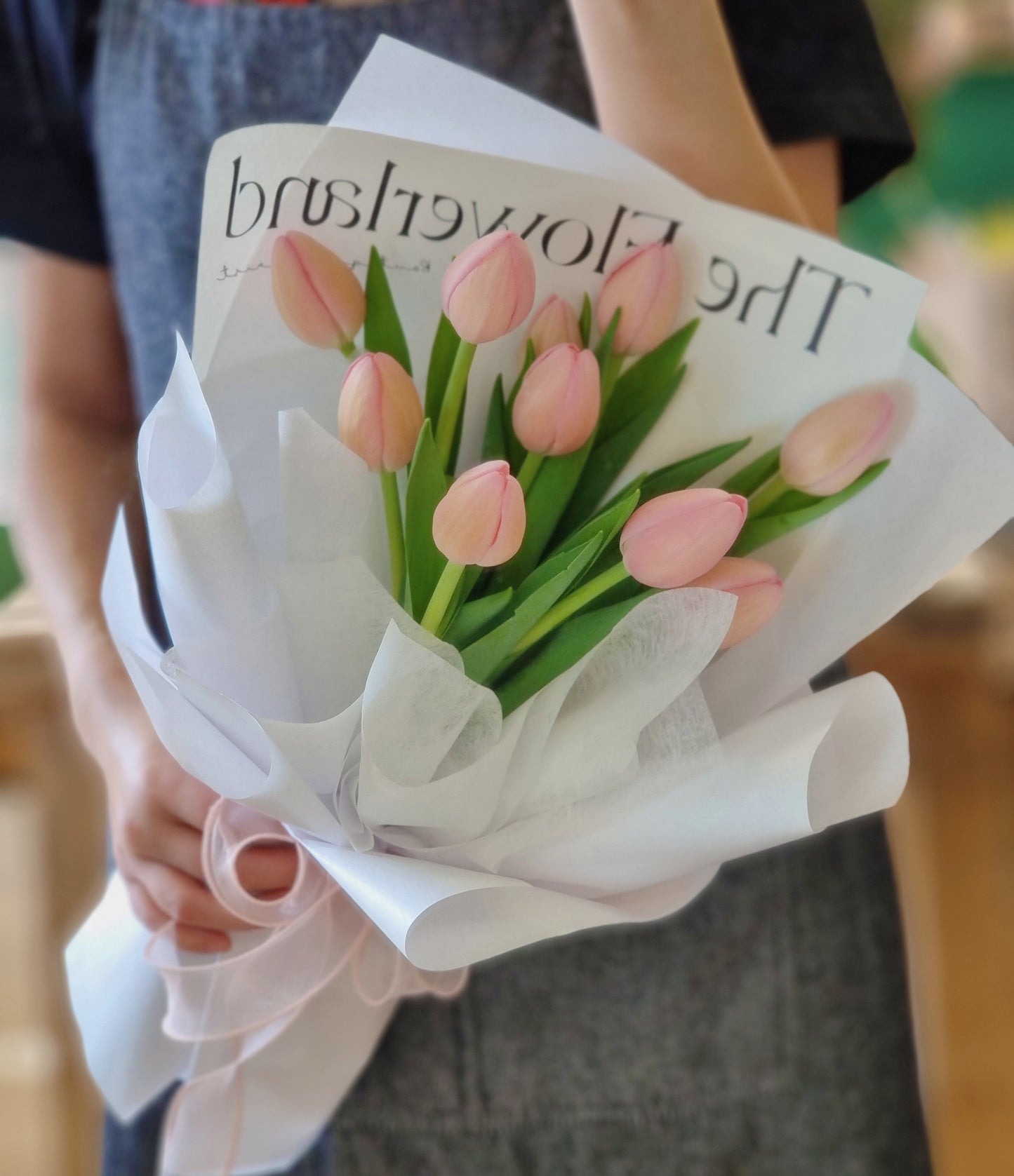 Fresh pink tulips bouquet ideal for gifting or home styling, delivered straight to premium residences in Glen Waverley.