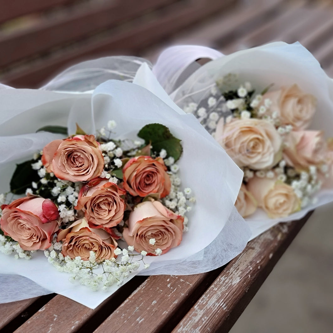 Cappuccino Rose Bouquet